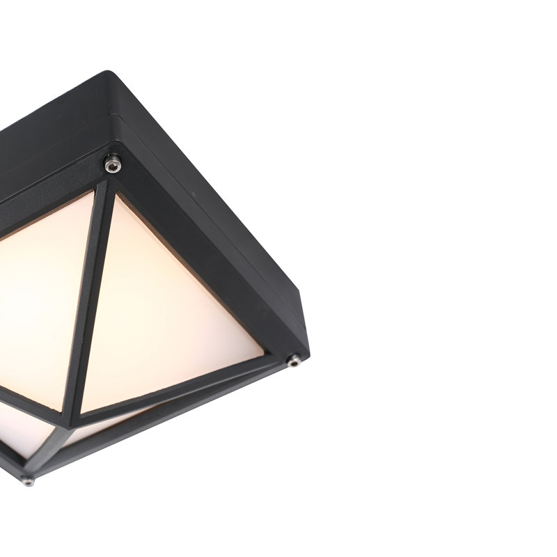 Plafonnier encastré à 1 lumière Simonds Simonds, H 5 po x l 9 po x P 9 po