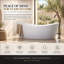 Baignoire de trempage autoportante 59 "x 32" Dune-22940781