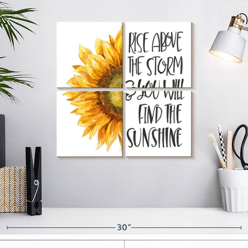 Inspiration tournesol Tergel Harvest, H 18 po x l 18 po