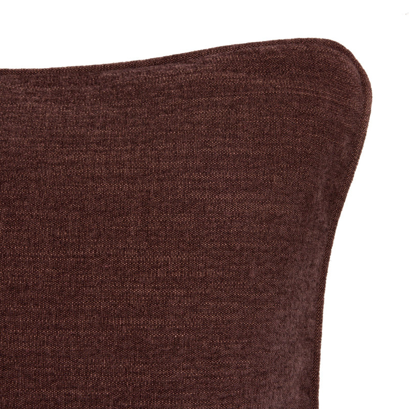 Mirelle Bolster Pillow Cover & Insert, Laughlin Plum, Square 24"