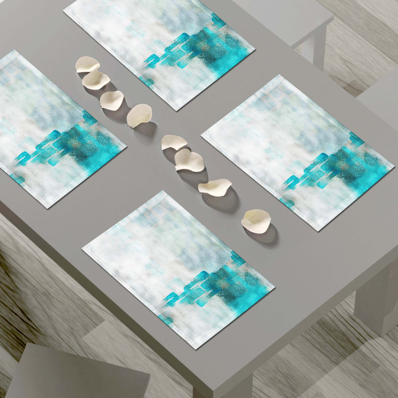 Napperon abstrait en polyester