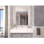 Lavabo de salle de bain mural rectangulaire minimaliste Boyter 36-1470964547