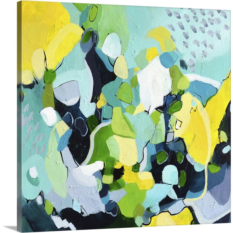 «Dinner Party I» par TA Marrison - reproduction sur toile, Toile tendue, H 36 po x l 36 po x P 1,25 po
