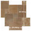 Adagio 25 5/8 po X 51 1/8 po Carreau de porcelaine pour plancher et mur-114243629
