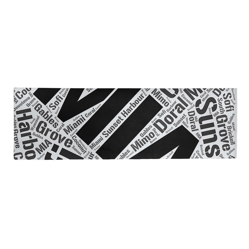 Chenille Indoor Rug, Runner 2.5' x 8'