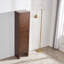 Armoire de salle de bain autoportante en bois massif l 13 po x H 68 po Axell