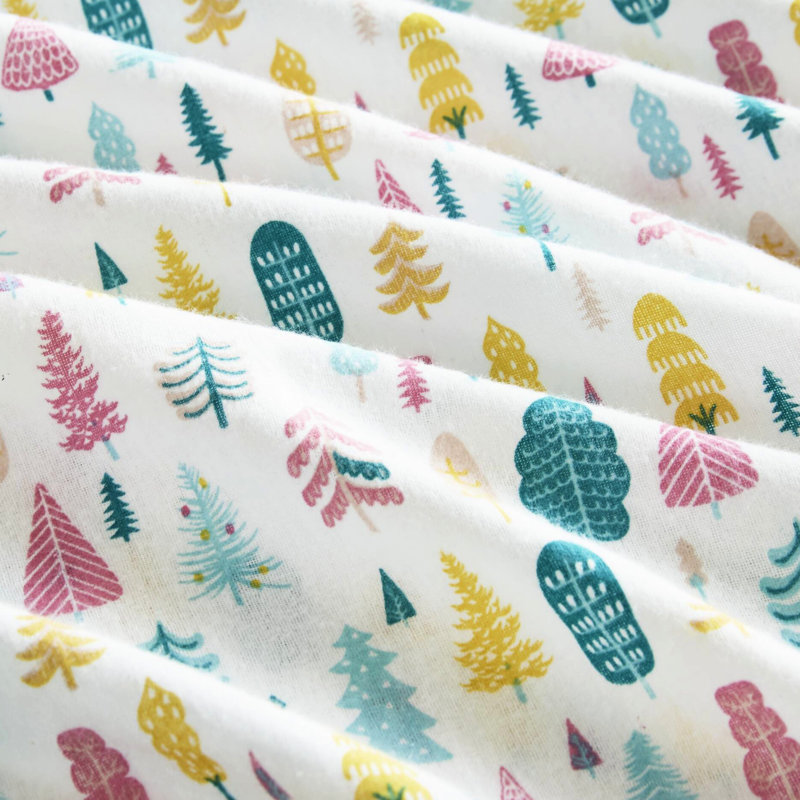 Drap en flanelle pour lit simple TG