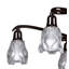 Watchman 6 - Light Shaded LED Chandelier-33702111