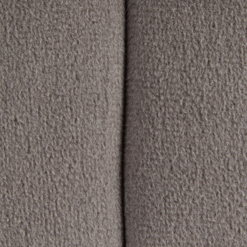 Velvet Pouf, Dark Gray Velvet