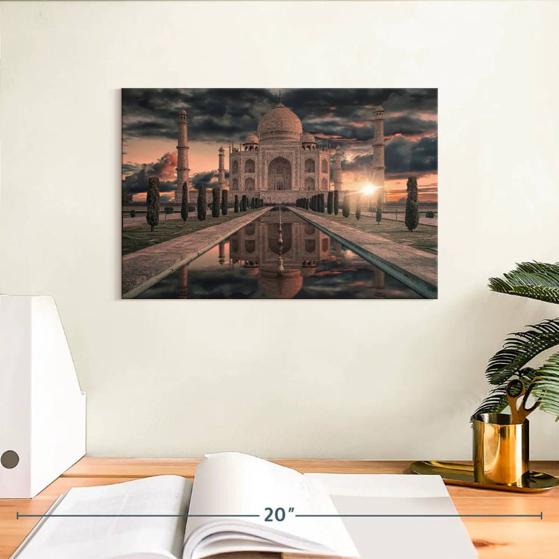 Taj Mahal à couper le souffle Adella, H 8 po x l 12 po