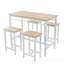 Table de cuisine moderne 5PC avec 4 tabourets de bar, ensemble de table de bar, ensemble de table de salle à manger-419319885