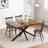 55.11'' - 70.86" Rectangular Stretch Dining Table-293149731