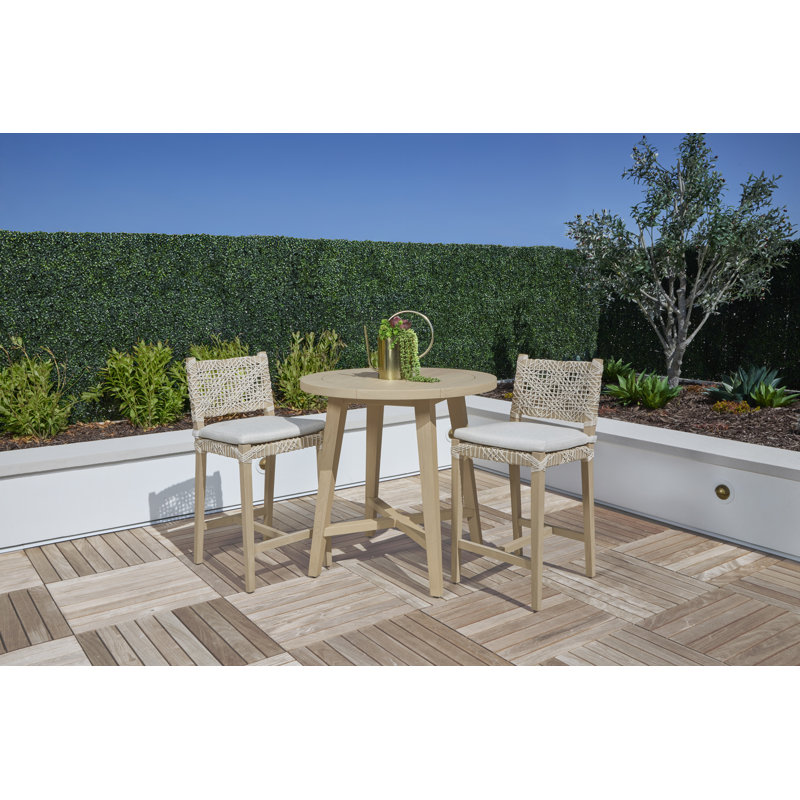 Tabouret de comptoir d'extérieur Costa