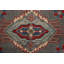 Tapis oriental gris à motif géométrique Kazak 5
