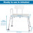 Shower Bench with Bakcrest and Arm