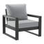 Ensemble de canapé modulaire de patio 8 pièces avec cadre gris-509640131