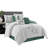 Raina Microfiber 7 Piece Floral Comforter Set-844321047-931640847