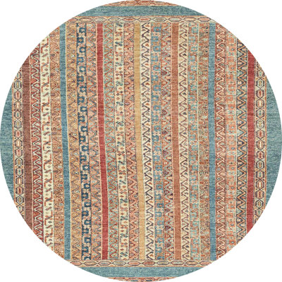 Tapis décoratif multicolore à motif abstrait