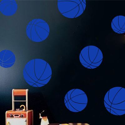 Décalcomanie murale baskets