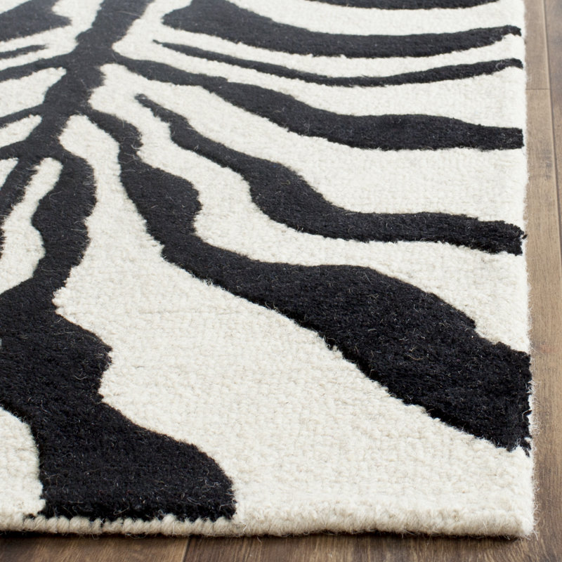 Tapis en laine touffeté à la main Cambridge, Tapis de couloir 2 pi 6 po x 8 pi