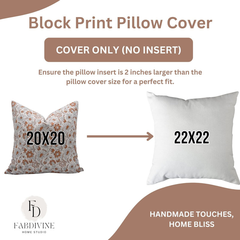 Linen Pillow Cover, 18" x 18", Square