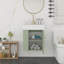 Meuble-lavabo flottant 21,6 po avec lavabo en céramique-1615379363