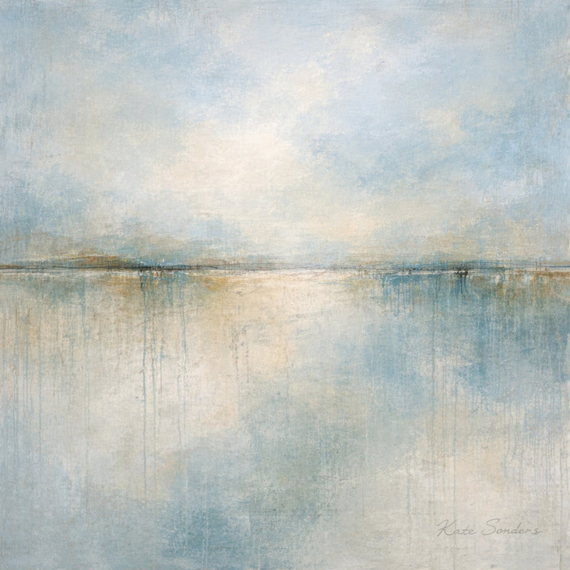 Art mural sur toile Calm Field, L 40 po x H 40 po x P 1,5 po