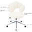 Height Adjustable Swivel Chair With Soft Sponge And Wheels 360 Comfortable Cushion Strong Support For Home-861143929