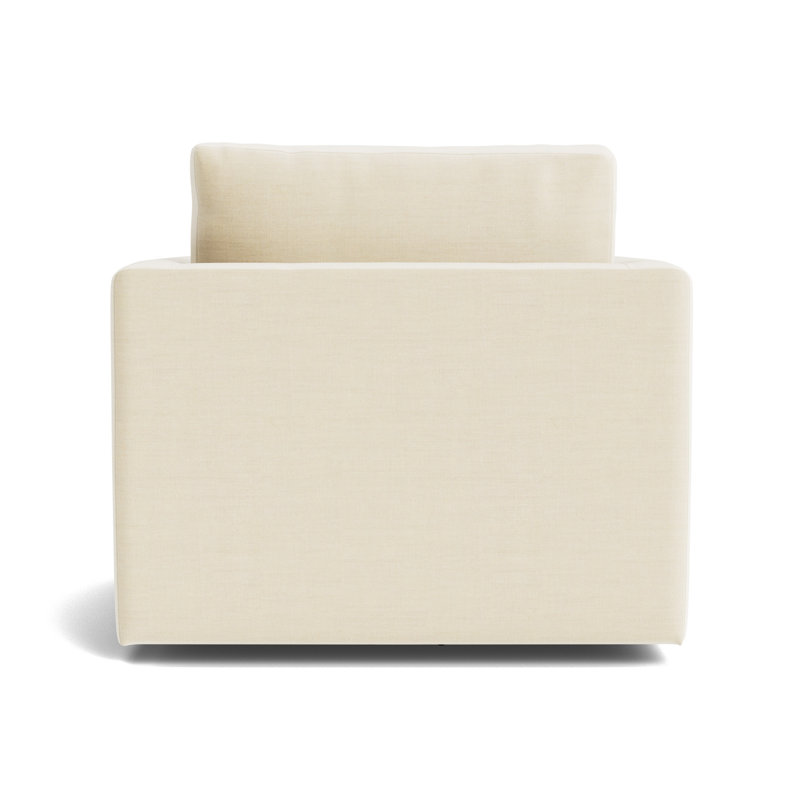 Haywood Full Swivel Chair, Performance Linen - Cream