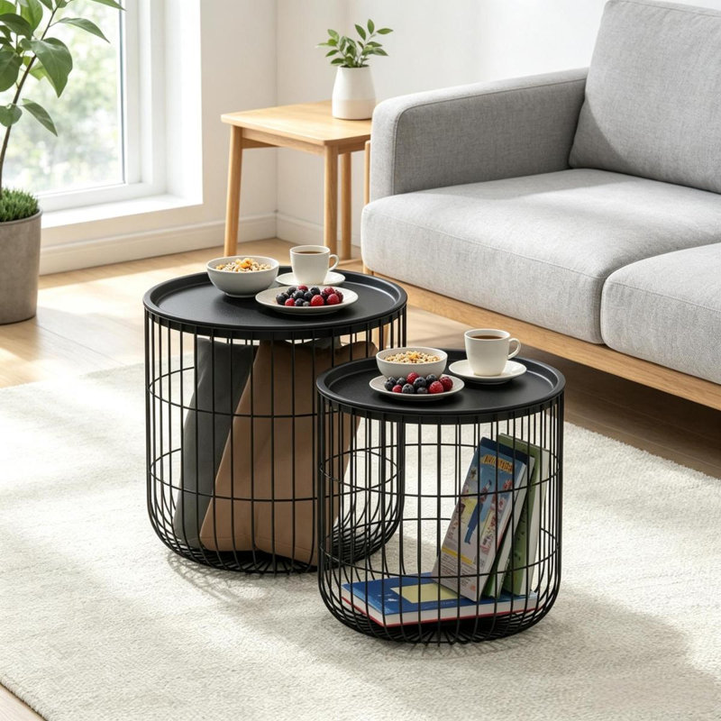Ensemble de tables d'appoint Modern