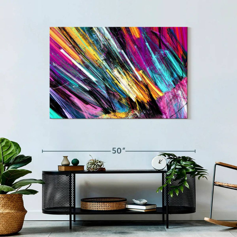 Avery Rainbow Abstract, 30" H x 45" W