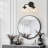 Airabelle Bathroom Vanity Lighting With Clear Shades Dimmable Bathroom Light Fixtures-940530738-952232147