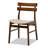 Katreina 17.7'' H Upholstered Walnut Side Chair-259666874