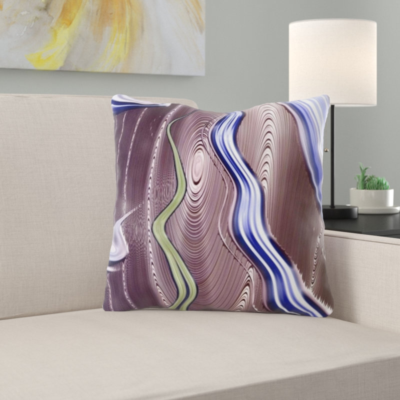 Hegwood Reversible Throw Pillow, Indoor
