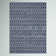 Geometric Modern Blue Area Rug