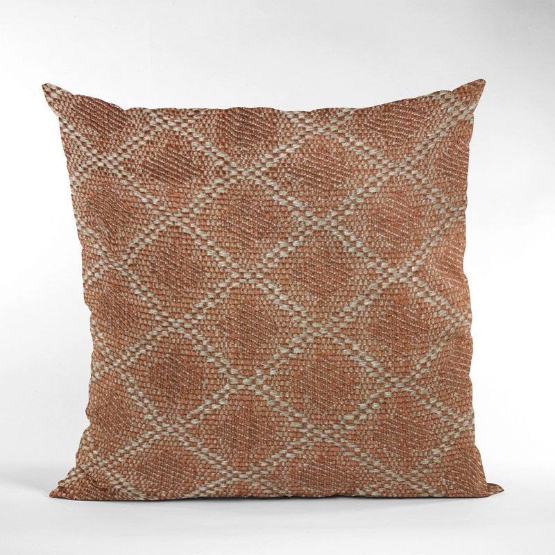 Coussin géométrique à losanges, 20 po x 26 po