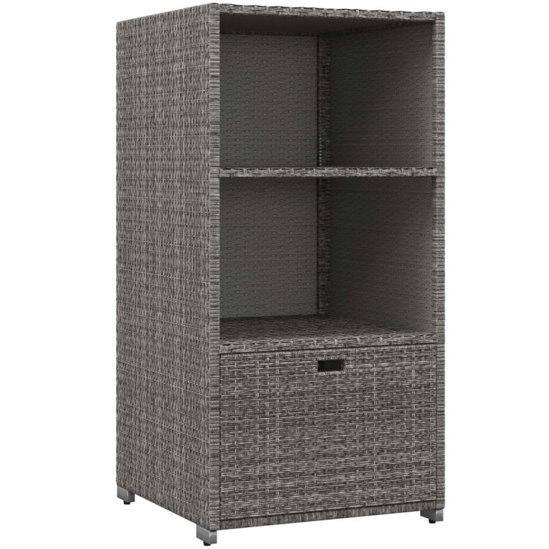 Valet Pool Towel Rack, Light Gray