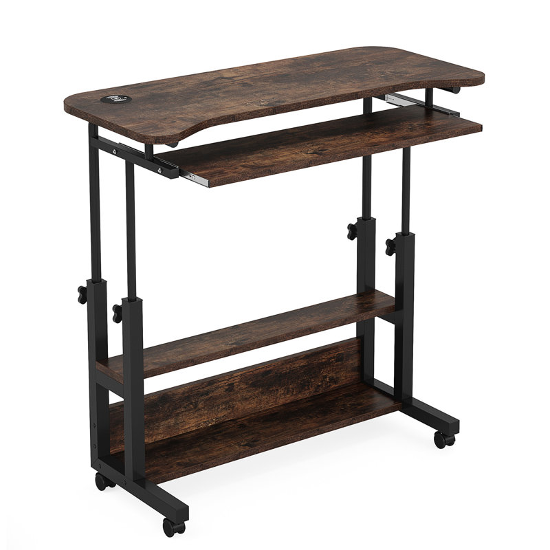 Bureau portatif 32 pouces avec prises de courant