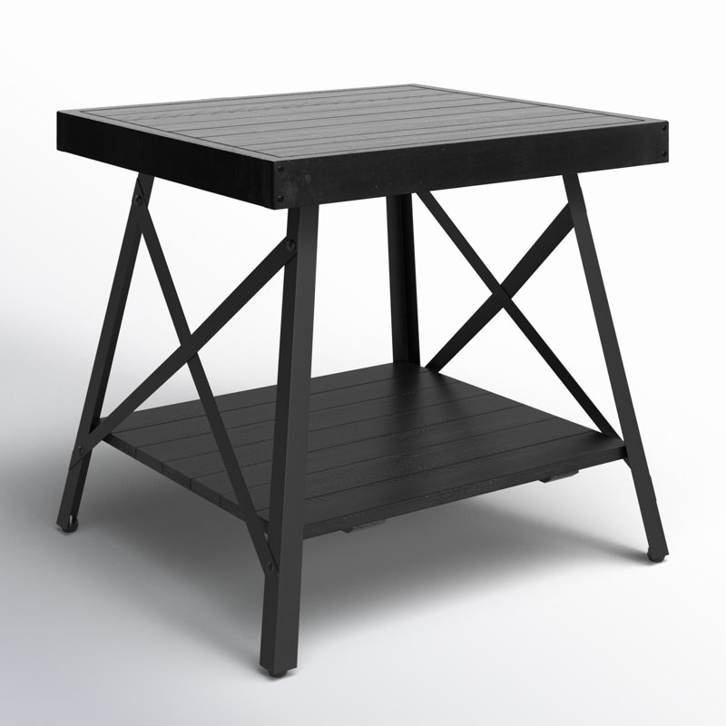Laguna Solid Wood Top End Table, Espresso