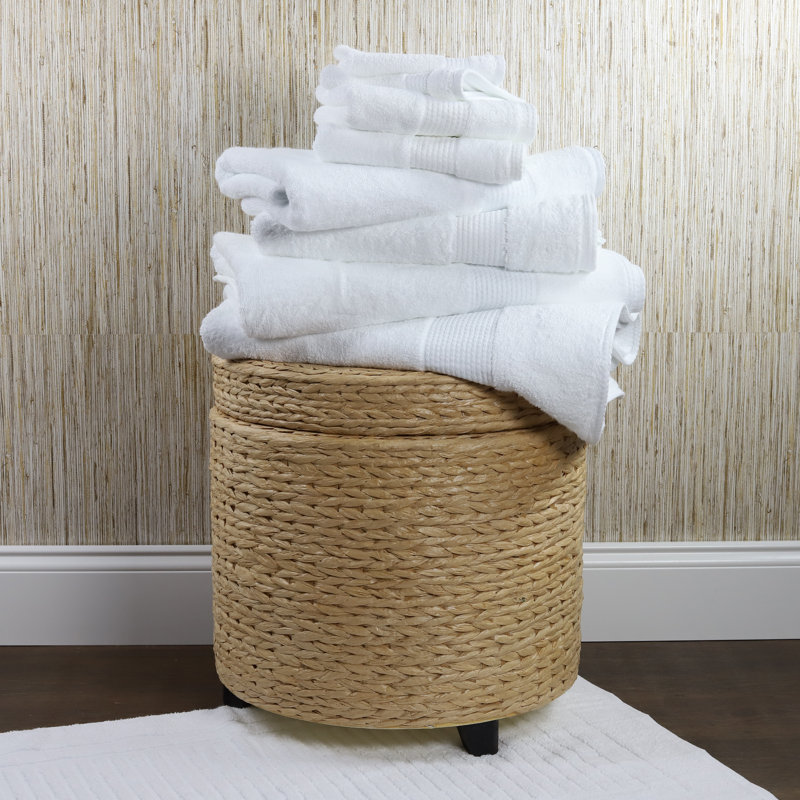 Lotus 48 Piece Egyptian-Quality Cotton Bath Mat Set