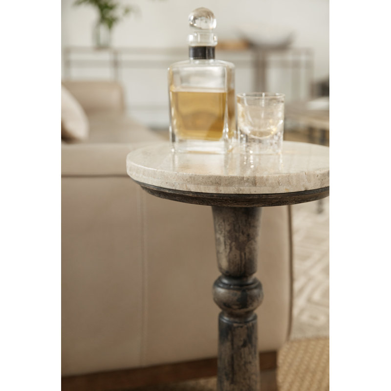 La Grange Stone End Table