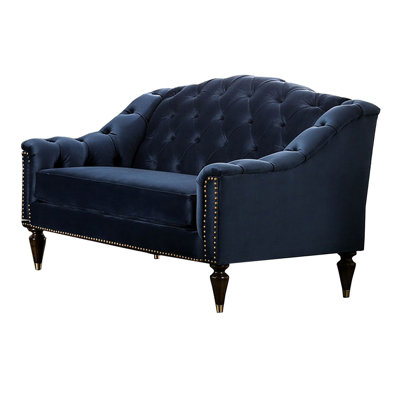 Rogersen 68'' Velvet Loveseat