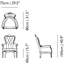 Smoke Leather Armchair