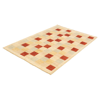 Fawnia One-of-a-Kind 6'7" X 9'7" 2010s Wool Area Rug in