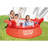 Intex Happy Crab Easy Set 6ft x 20in Round Inflatable Ring Kiddie Pool