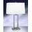 Rugged Rectangles Metal USB Table Lamp