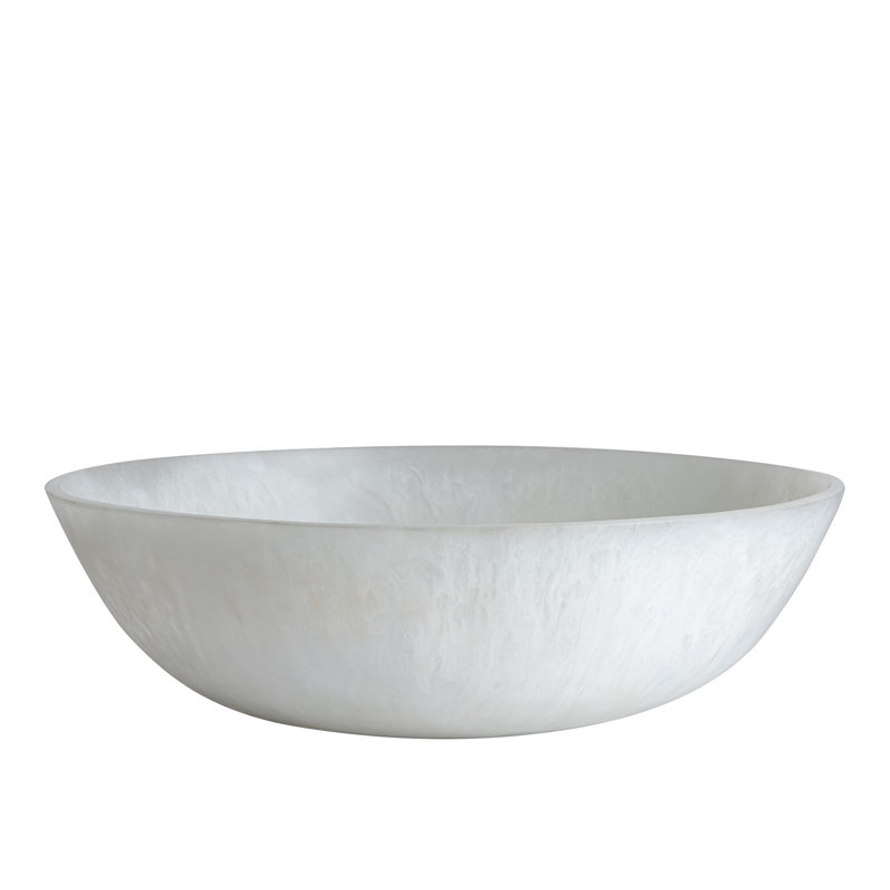 Bol en résine blanche Lee
