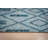 Stylish Marrakech Blue Hand-Knotted Wool Contemporary Transitional Area Rug-673603187