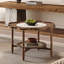 Table basse avec tablette