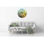 Jodey Glass Wall Clock